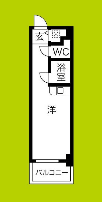 ハイツ森の宮 間取り