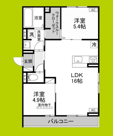 D-ROOM東花園 間取り