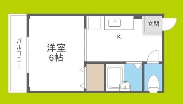 関目ハイツ 間取り