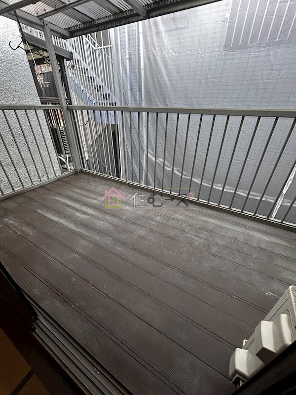 蒲生2丁目一戸建て ベランダ