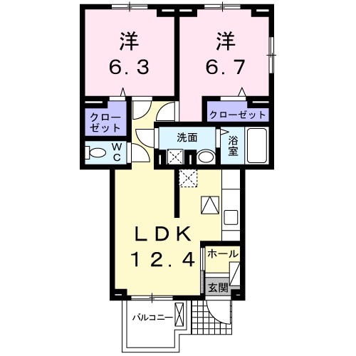 讃良レジデンス 間取り