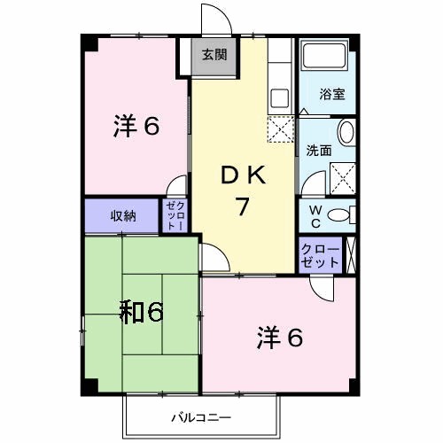 ハイツサンシャイン 間取り