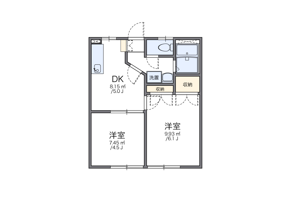レオパレスＡＫＵＲＡ 間取り