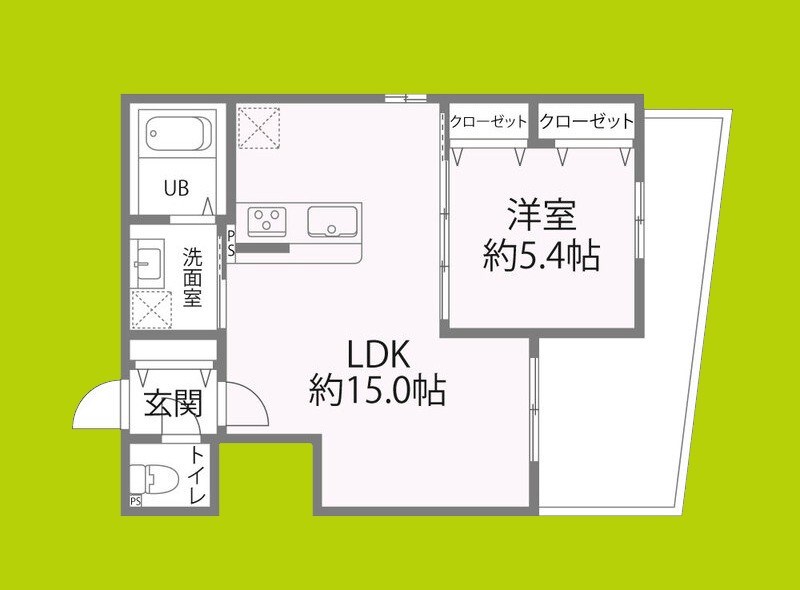 オーベル今里 south 間取り