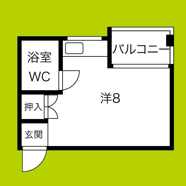 メゾンブランシェ1番館 間取り