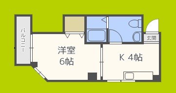ドルフ天王寺 間取り