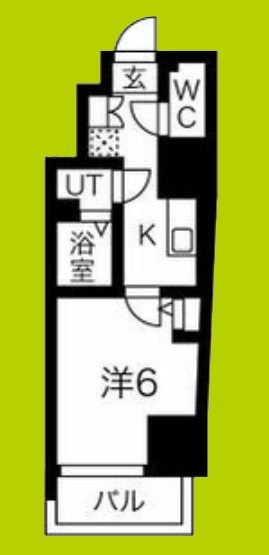 エグゼ阿倍野 間取り