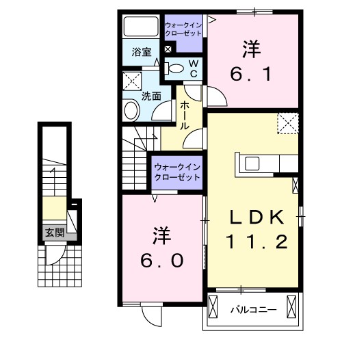 ケーズコート東山 間取り