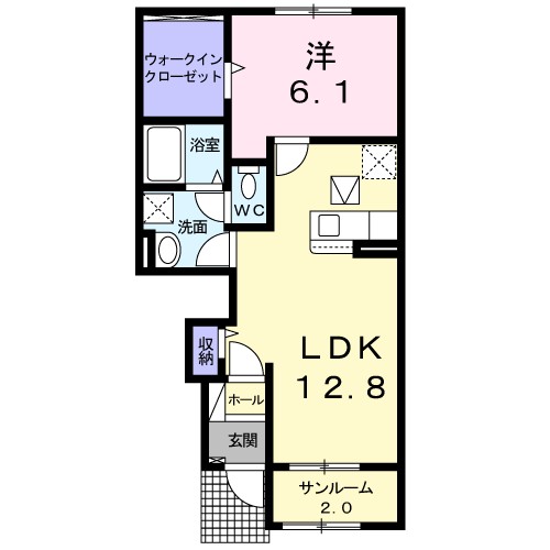 ヴェステン　フォーゲル 間取り