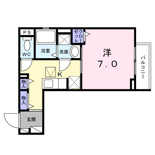 コンテ石橋 間取り