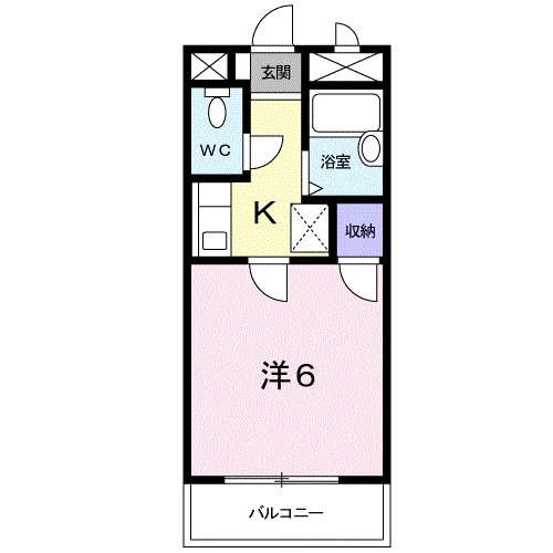 ラフィネアルブル 間取り