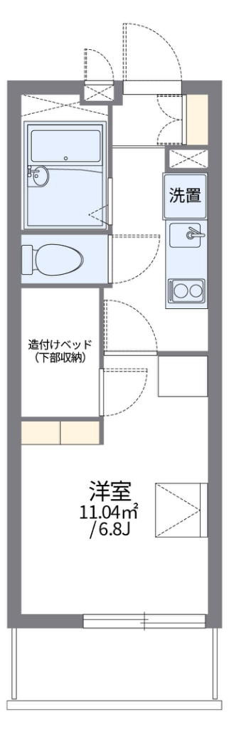レオパレス吹田 間取り