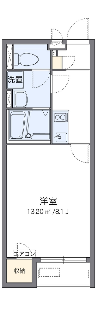 クレイノ大桐 間取り