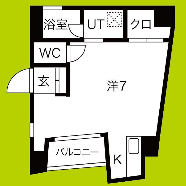 オズレジデンス福島 間取り