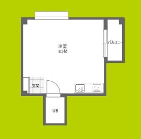 ハラタテコーポ天北 間取り