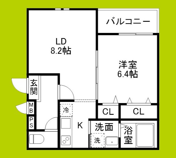 アニマーレ 間取り図