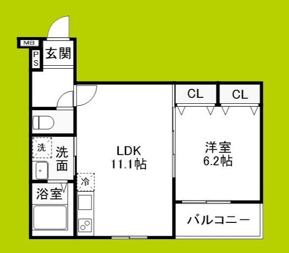 アニマーレ 間取り図