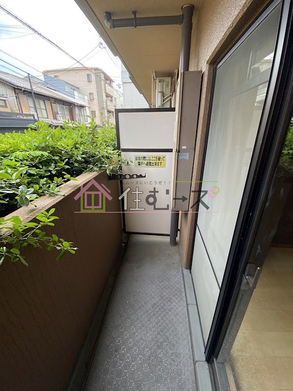 フロレスコ昭和町 ベランダ