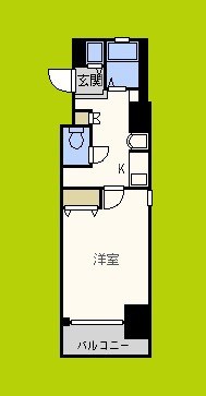 プレサンスセンターコア大阪 間取り