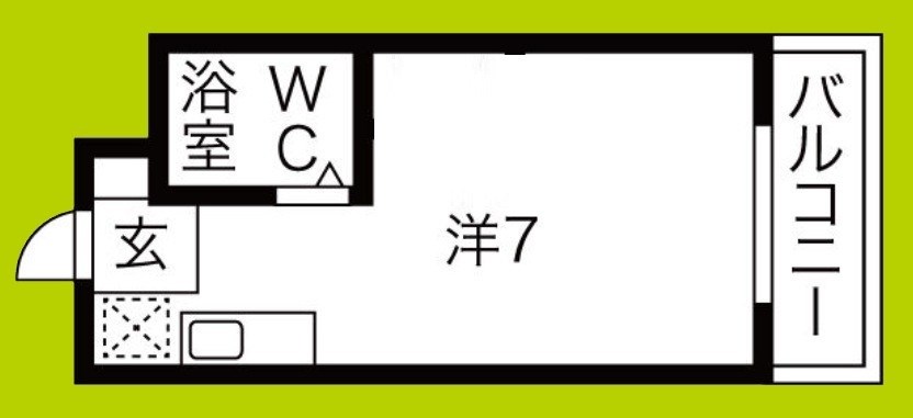 シティホームズ針中野P2 間取り