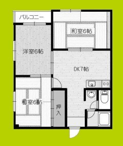 プレジール中野 間取り