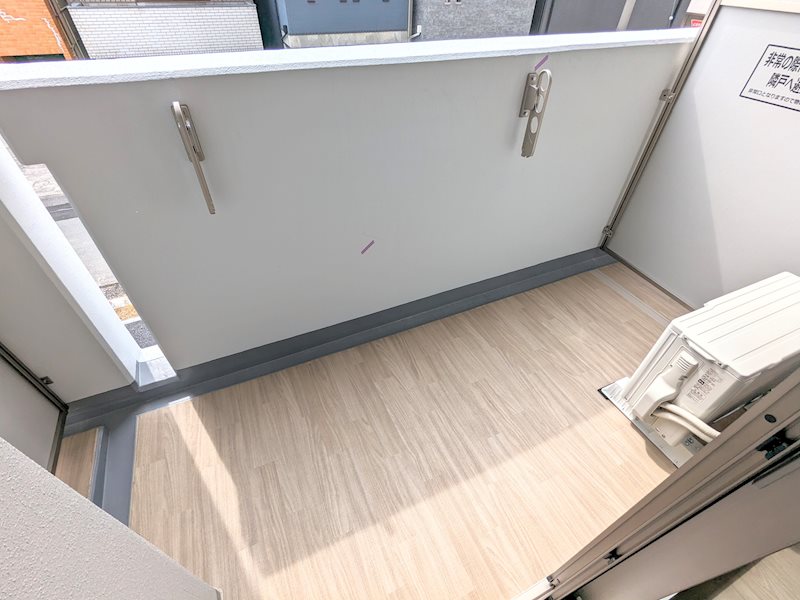 エスリード弁天町ルシェンテ ベランダ