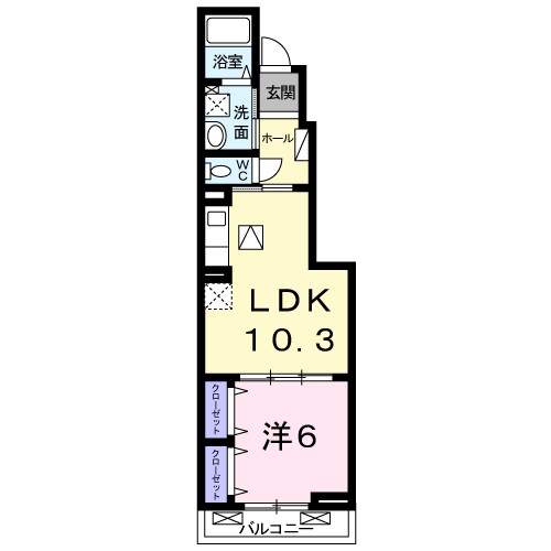 ジェミニー 間取り図