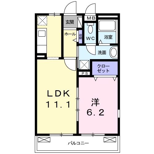 アミティエⅠ 間取り