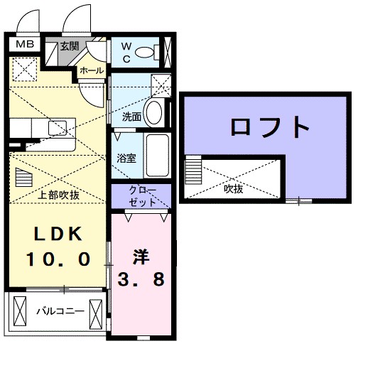 リッジライン東 間取り