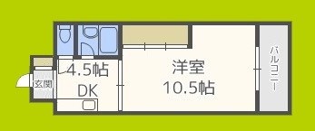 東洋プラザ高倉 間取り