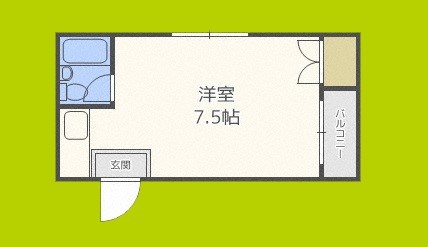 オズハイツ中川 間取り