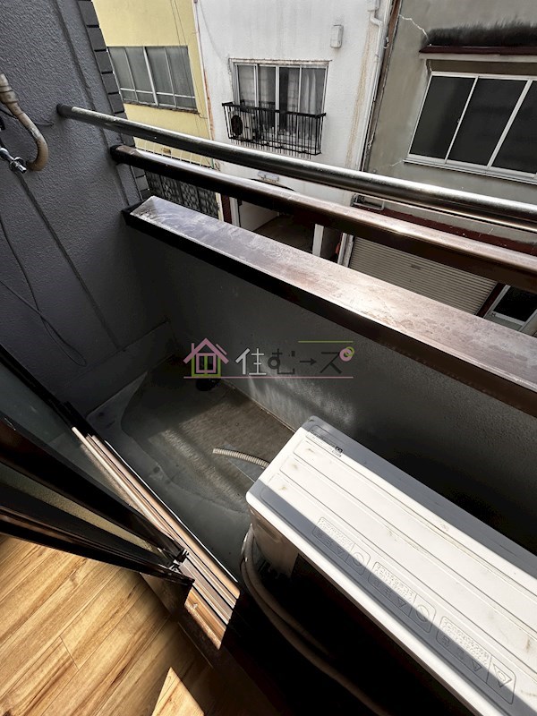 オズハイツ中川 ベランダ