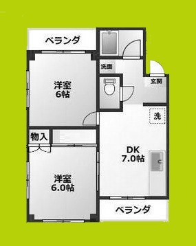 マンションアサノ 間取り