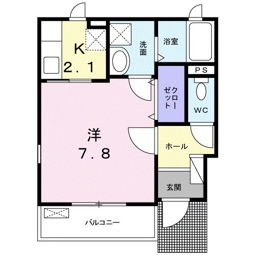フォルシュⅠ 間取り