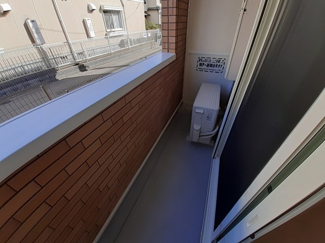 グランソレイユ楠葉Ⅱ ベランダ