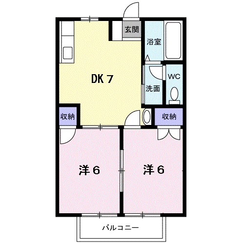 ニューシティー中西 間取り