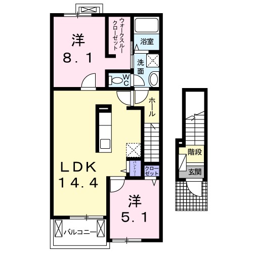Ｈｏｕｓｅ　Ｅｕｒｅｋａ 間取り
