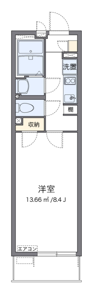 クレイノコンフォーティア　ＳＲ 間取り