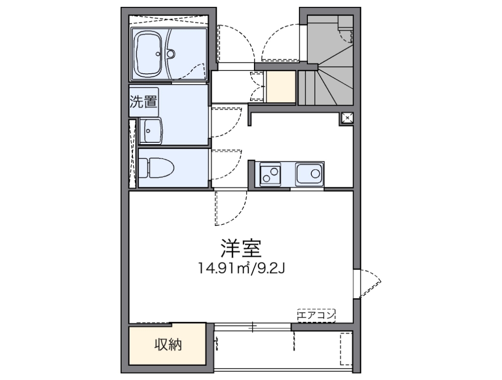レオネクスト朝陽Ⅱ 間取り