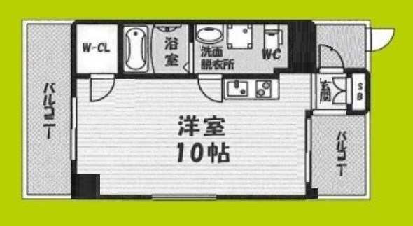 鶴橋末広ビル 間取り