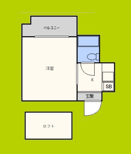 メゾネット北野 間取り