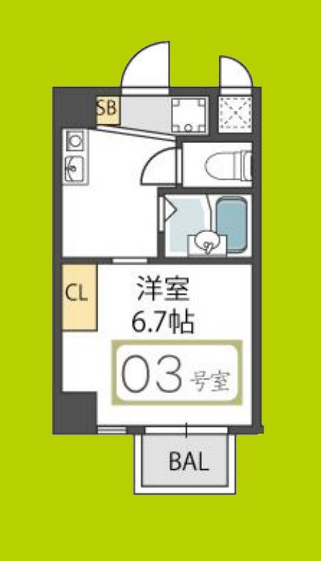 サンガ梅田 間取り