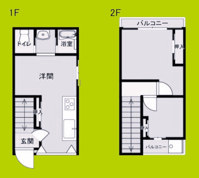 東住吉区鷹合4丁目戸建 間取り