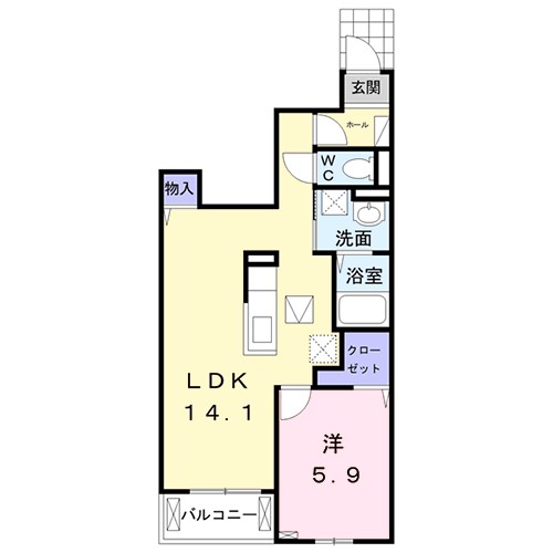ケーズコート深井 間取り