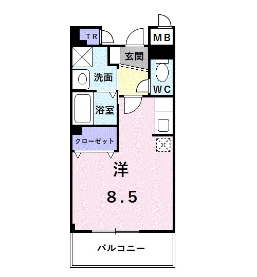 ウエスビュー 間取り