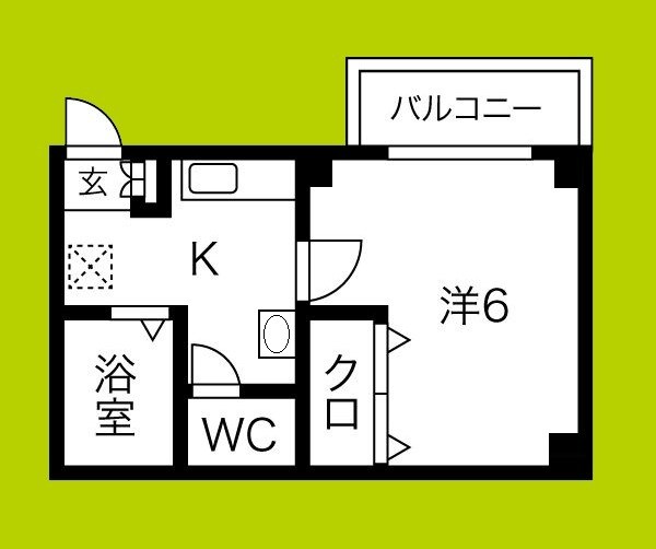 シングルウエスト 間取り