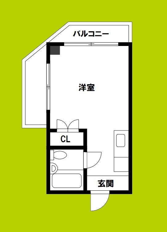 メイゾン姫島 間取り