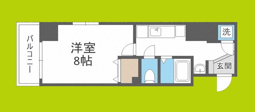 ブリリアントコート心斎橋イースト 間取り