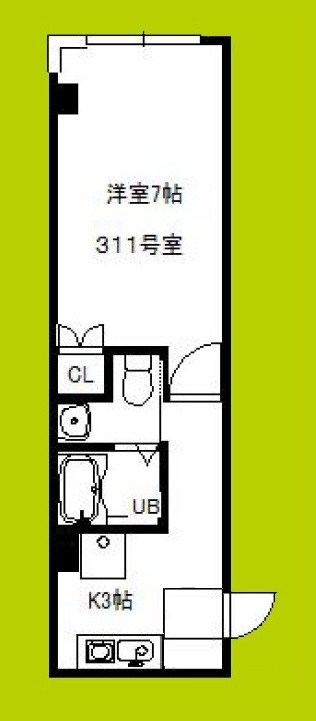 ハイツ桜川 間取り