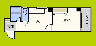 タイホウハイツ敷津3番館 間取り